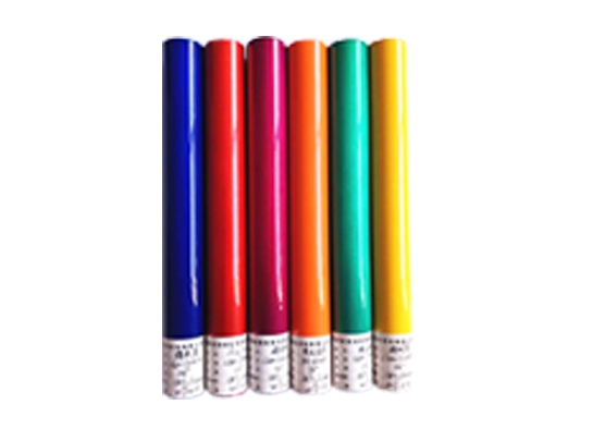 Candy color powder coating